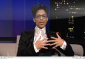 Prince discusses his childhood interest in music with Tavis Smiley