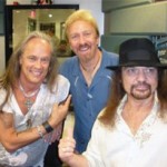 Ken Dashow, Rickey Medlocke and Gary Rossington of Lynyrd Skynyrd