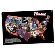 Elmore 48 Rockin' States Poster Elmore 48 Rockin' States Poster