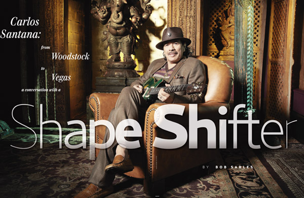 Carlos Santana: From Woodstock to Vegas - A Conversation with a Shape Shifter