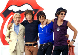 Rolling Stones Kick Off World Tour with Press Conference and Surprise Performance in New York - May 10, 2005