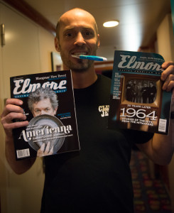 Paul Thorn with a few copies of his favorite magazine. Photo by Laura Carbone