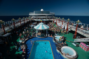 The Pool Stage on the Sandy Beaches Cruise. Photo by Laura Carbone