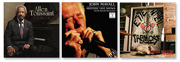 Allen Toussaint, John Mayall & J. Roddy Walston: Piano Triplets