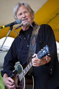 Kris Kristofferson at the Clearwater Festival in 2013. Photo by George Kopp