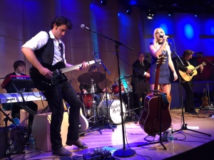 Ashley Monroe with her band