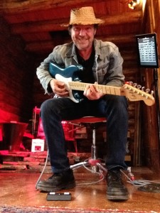 Jonny Rosch, gettin' down with the iRig Blue Turn