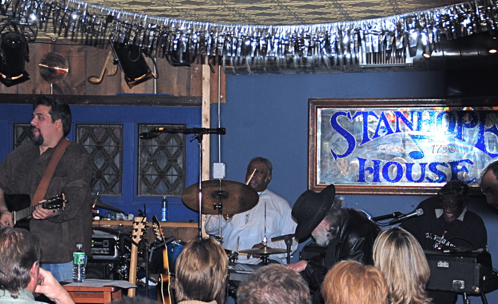 Matt Angus, Bernard Purdy, Garth Hudson, Bernie Worrell at Angus' 39th Bday Party