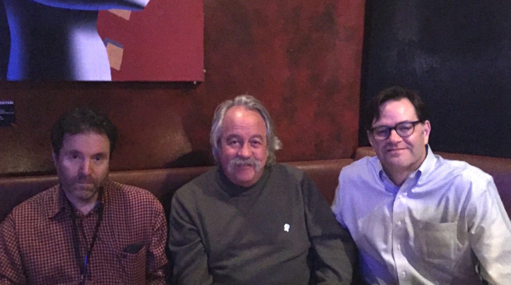 (L-R) LoD Founder Bob Benjamin, John Kozyak, Chair, Board of Directors, and John L. Lehr, CEO. Parkinson's Foundation; Photo by Kelly Austin